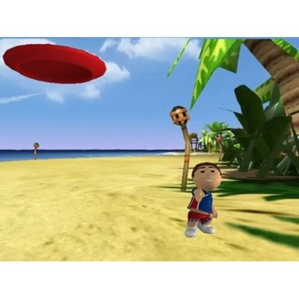 Wii Big Beach Sports Game- with‎ Case & Instruction Booklet